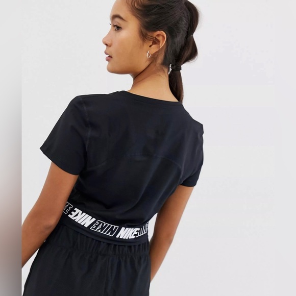 Nike Training Mesh Insert Crop t-shirt - Picture 7 of 7